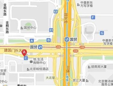 摩托罗拉a668-北京地铁10号线国贸站各出口？