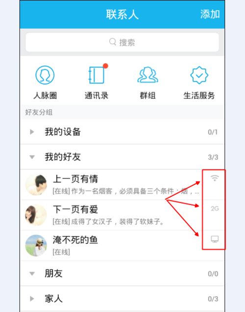 手机qq4.2-手机qq为什么不在线了还是显示是2G在线？