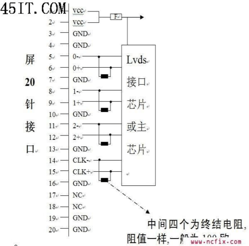 lcd显示器接口-lcd屏接口定义？